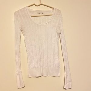 White sweater From Old Navy